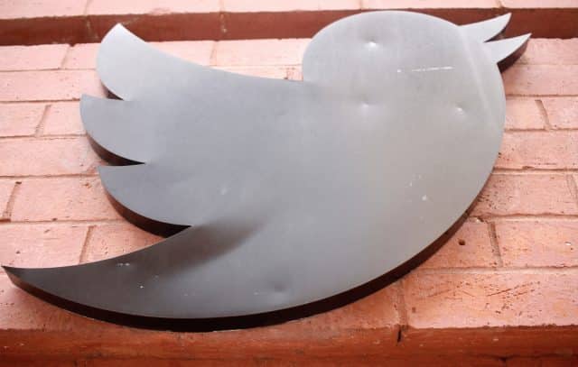 Black Twitter sign