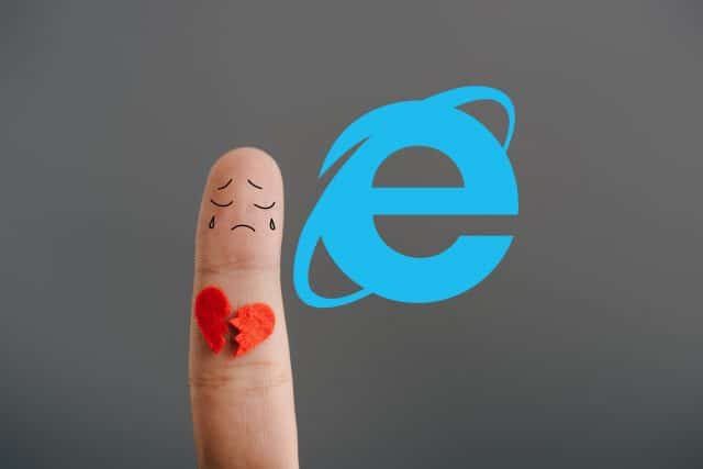 Heart broken over IE11