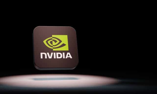 NVIDIA logo render