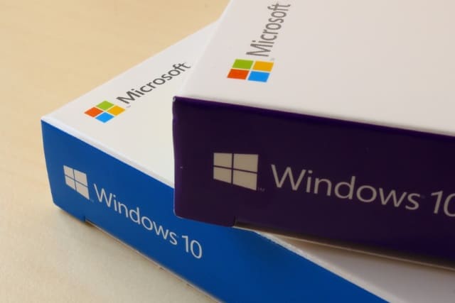 Windows 10 boxes