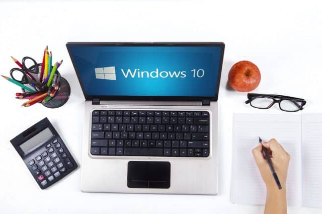 Windows 10 laptop