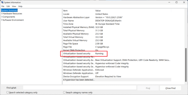Virtualization-based Security