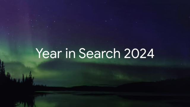 Google Year In Search 2024