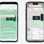 WhatsApp reaction emoji