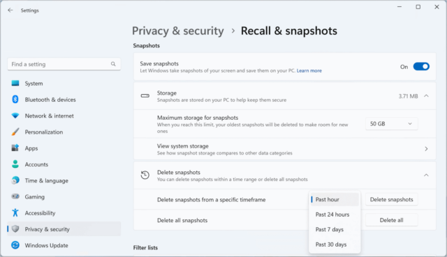 Uninstall Recall from Windows 11