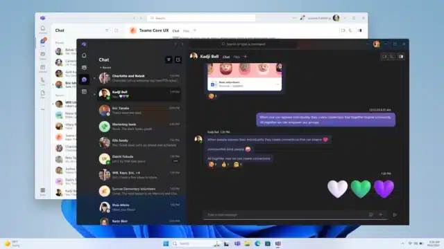 Unified Microsoft Teams app